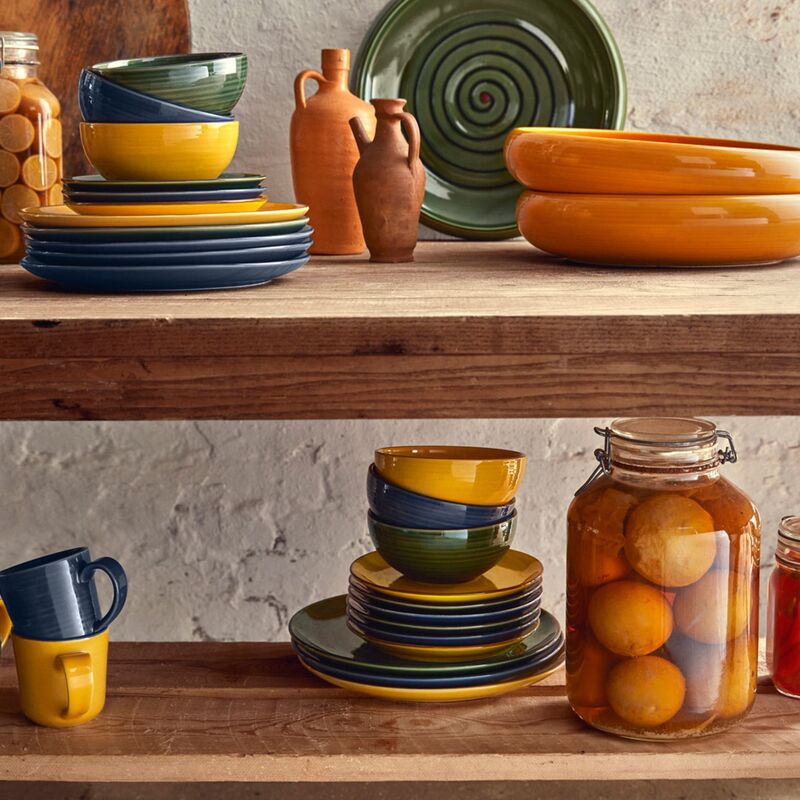 Colore tallerken, 27 cm, sage green