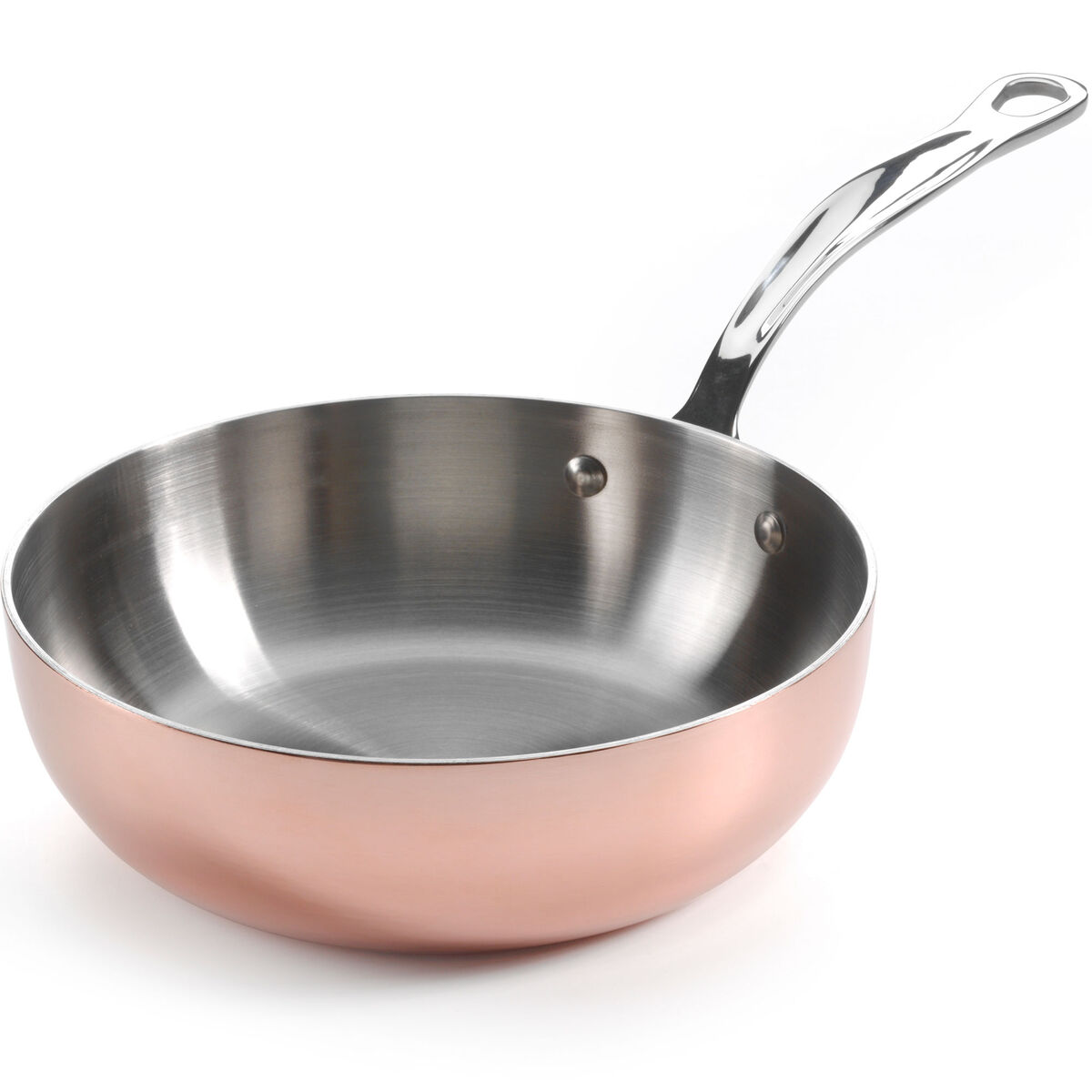 Samuel Groves Traktørpanne 26 cm, kobber