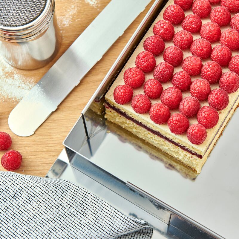 Justerbar bageform 21,5 X 11,5 cm. - 40 x 21cm.