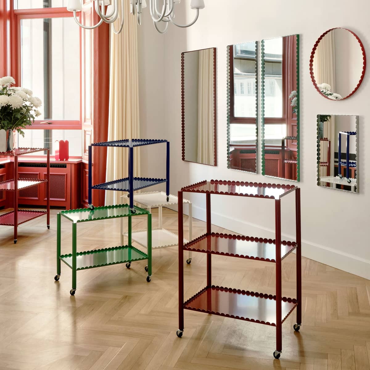 Arcs Trolley High vagn, auburn red