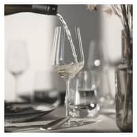 Sternschliff vitvinsglas, 2-pack