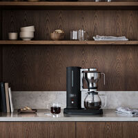 Kaffebryggare, mattsvart