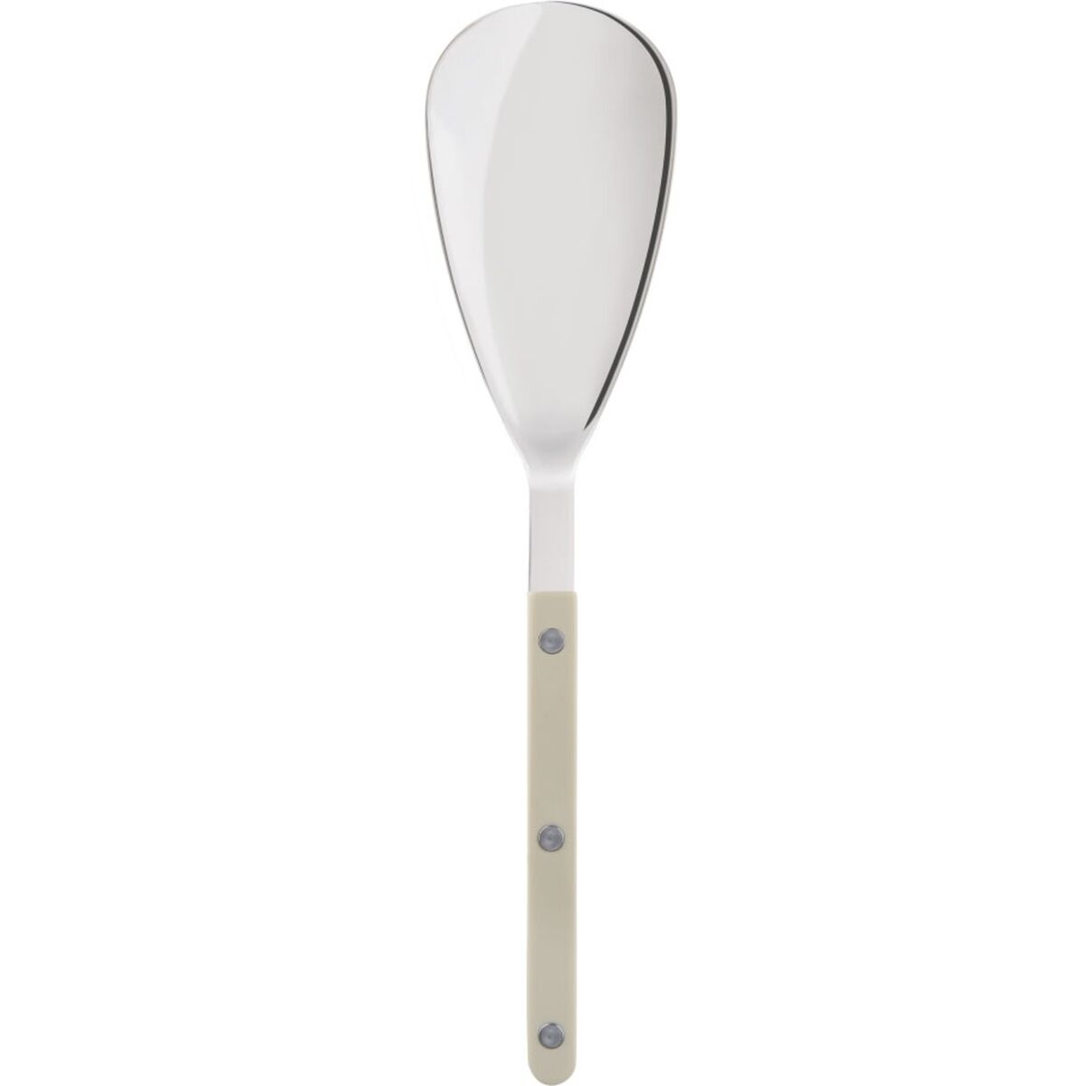 Bistrot Solid ske til ris 27 cm, light kaki