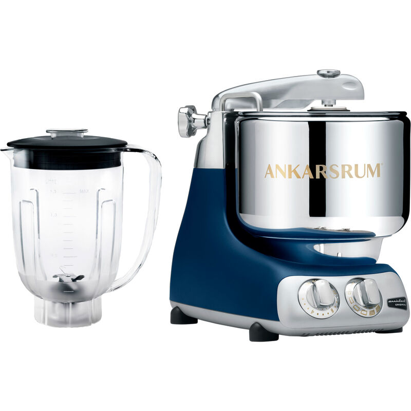 Assistent AKM 6230 røremaskine + blender, royal blå