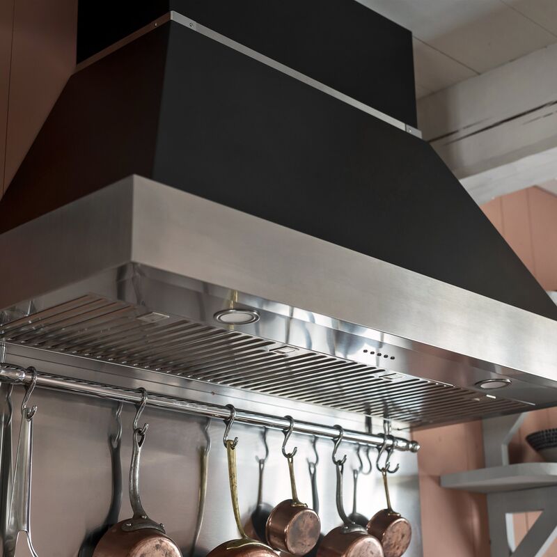 K120HERTX + KC48HERTNE Heritage vifte, 120 cm, matt svart