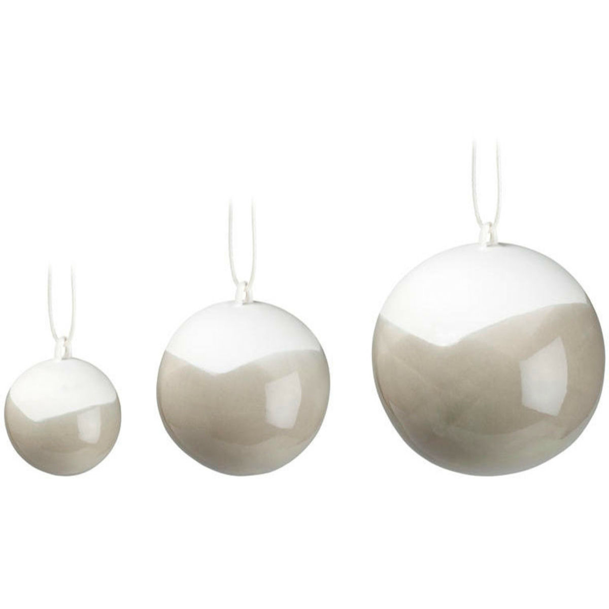Nobili Julkulor 3pack Grå