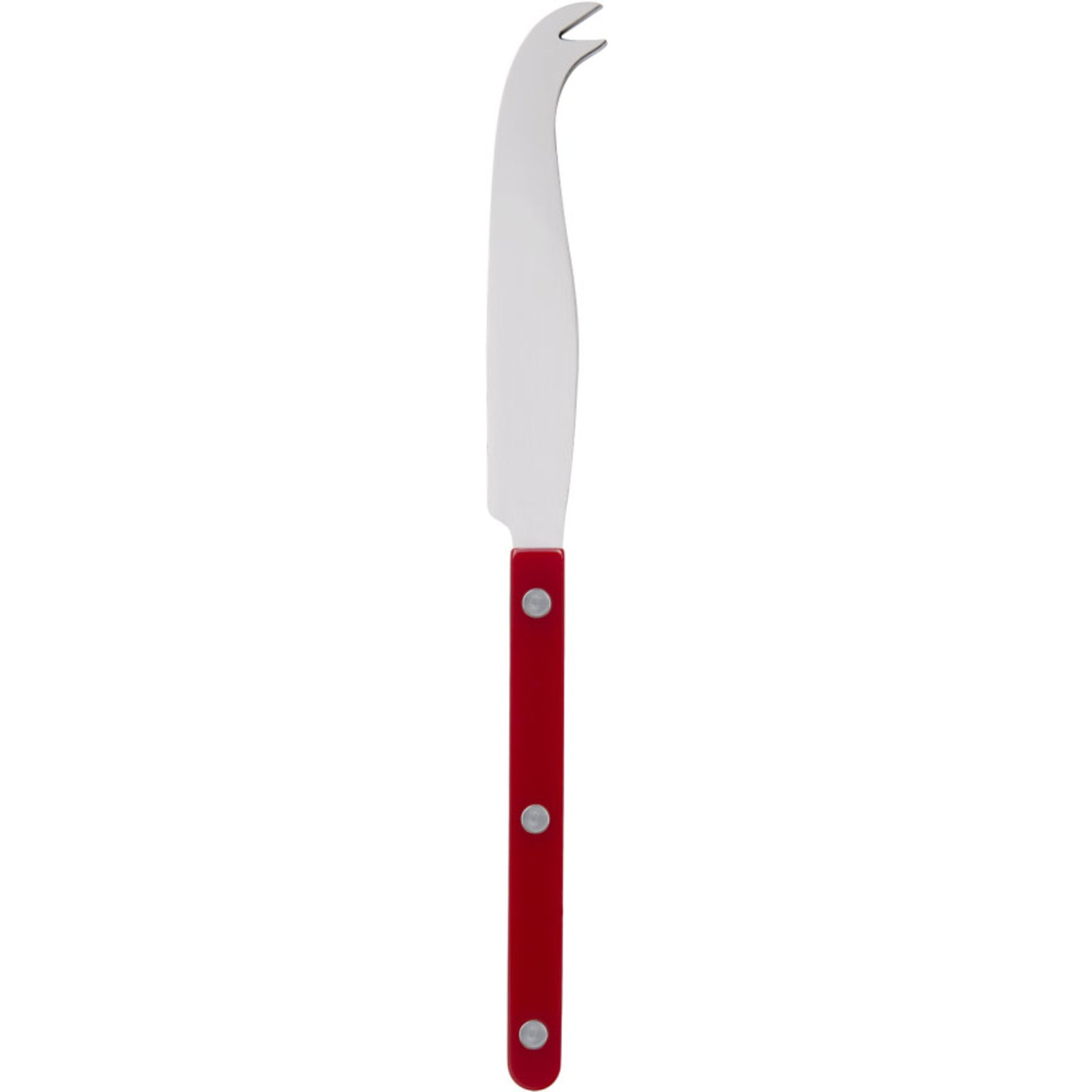 Bistrot Solid ostkniv 25 cm, burgundy