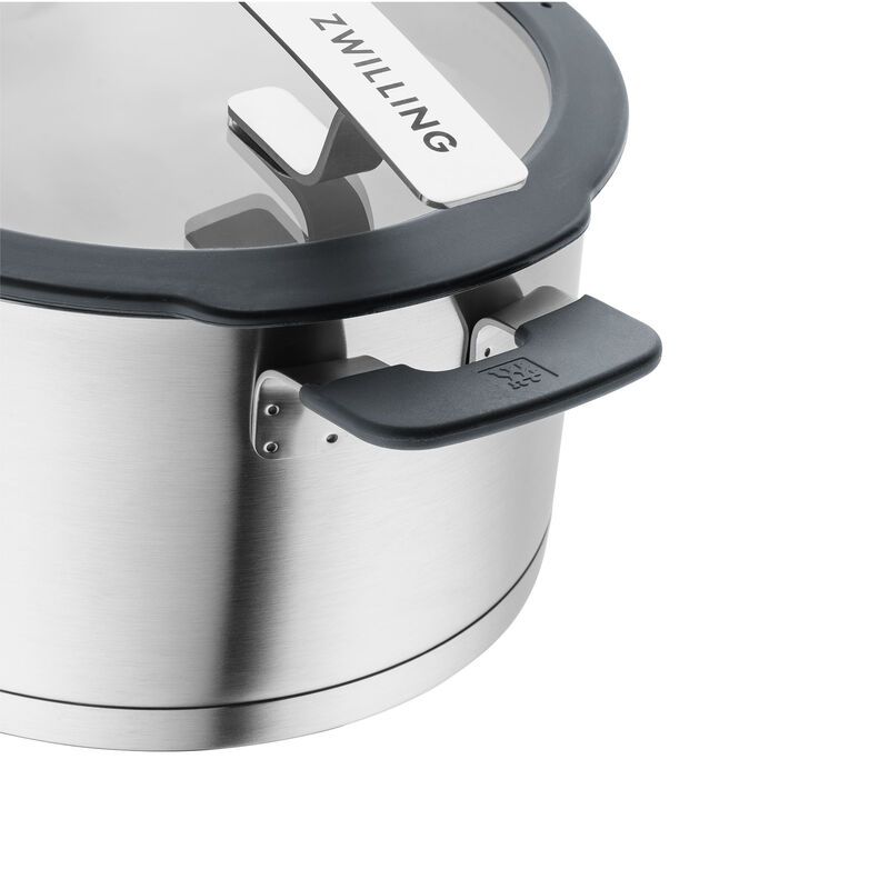 Simplify grytset 4 delar + 4 lock, rostfritt stål