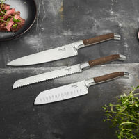 Knivset 3 delar, Oak