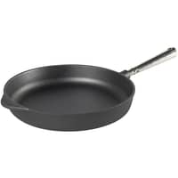 Stekpanna Rak Kant Gjutjärn 28 cm, stålhandtag
