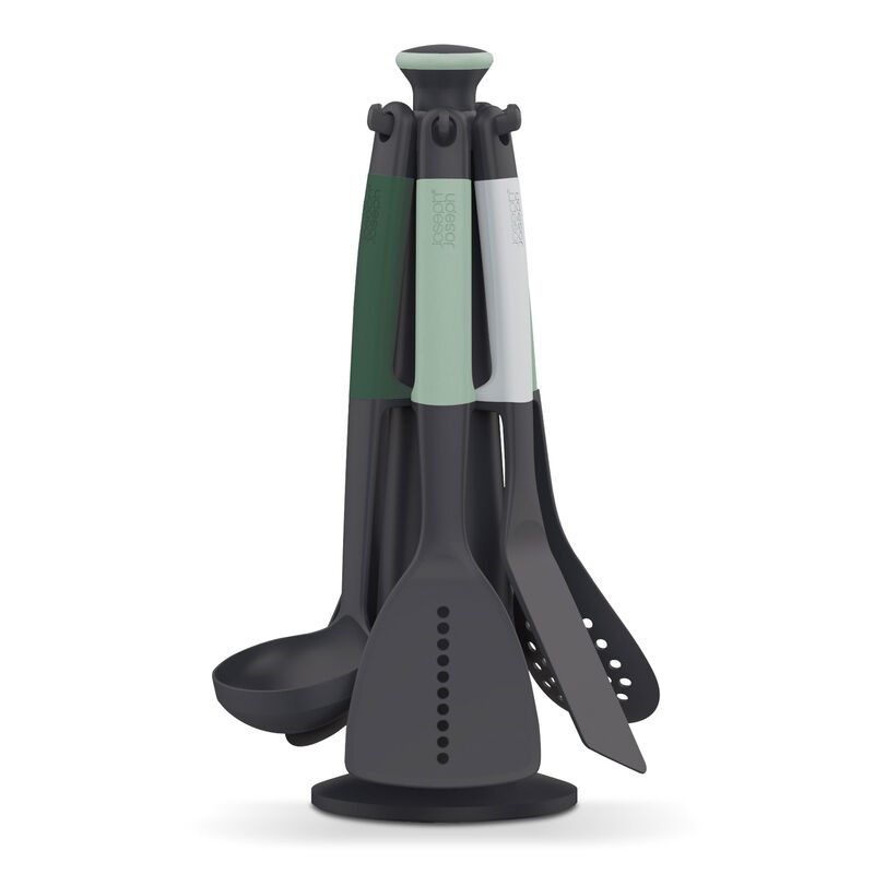 Elevate™ redskapsset med hållare 6 delar, ljusgrön