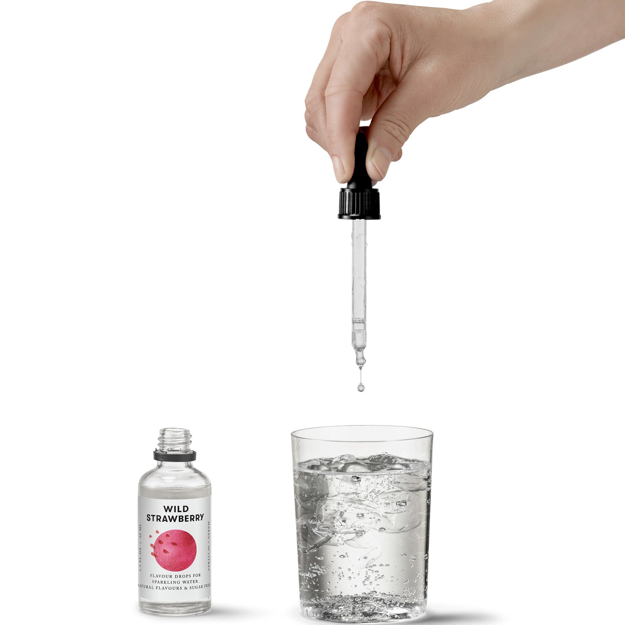 Alternativ bild 1 för Aarke Flavour drops, wild strawberry