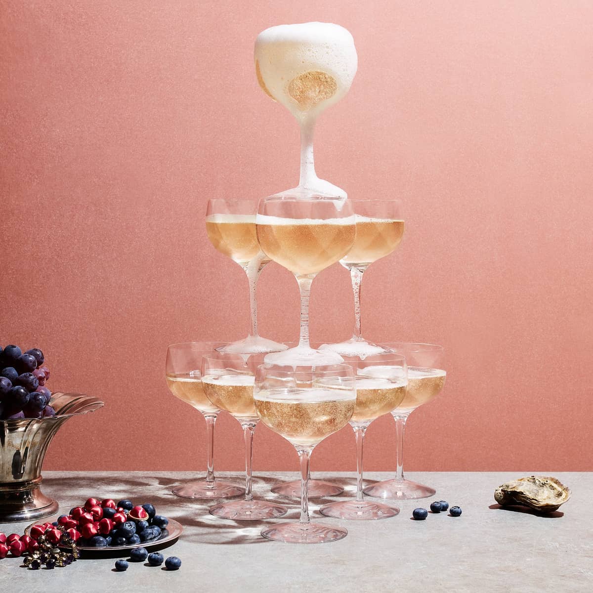 Château Coupe champagneglas