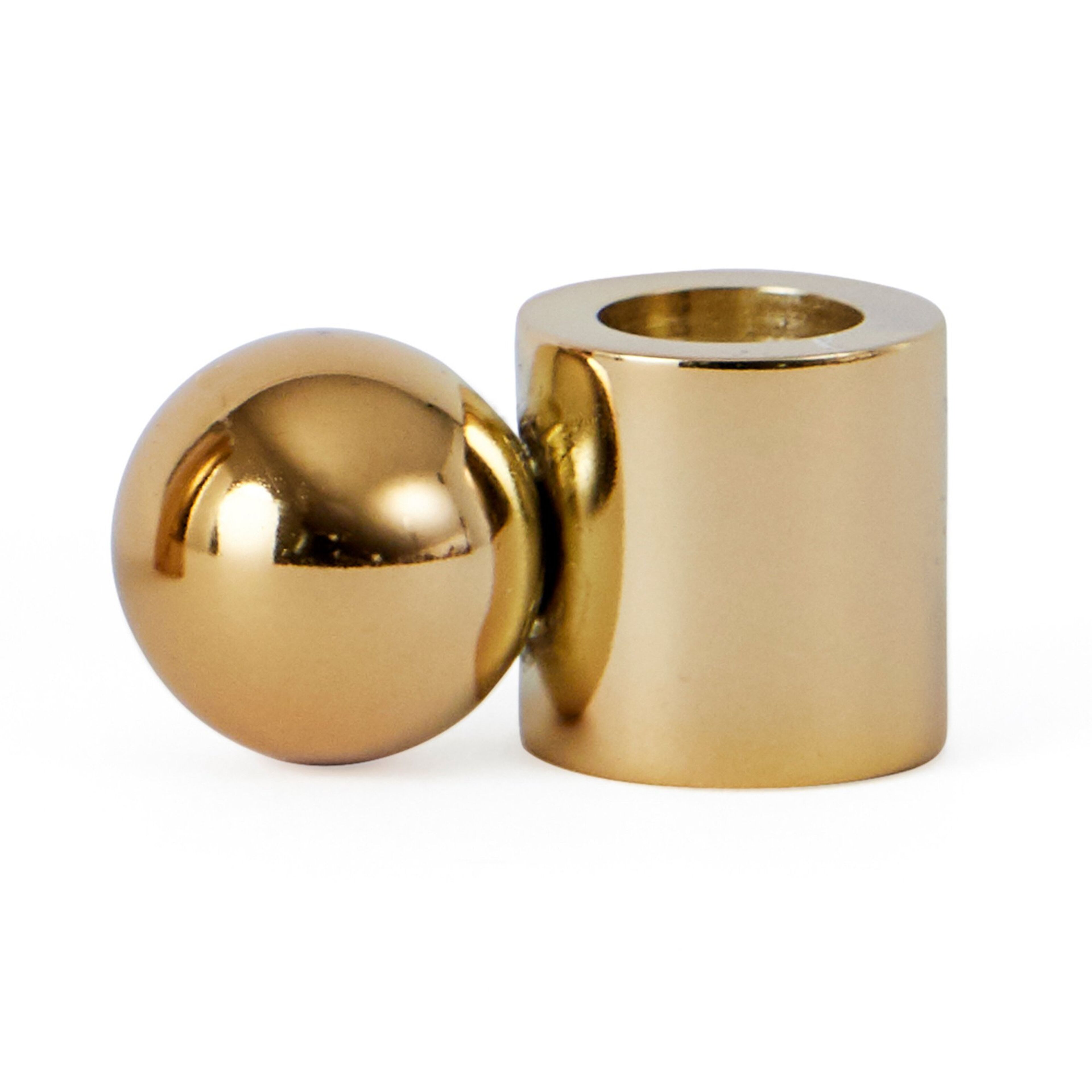 Paolla ljusstake 2 cm, mässing