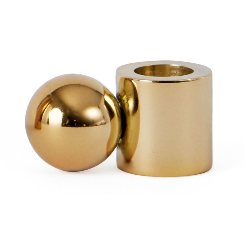 Paolla lysestake 2 cm, messing