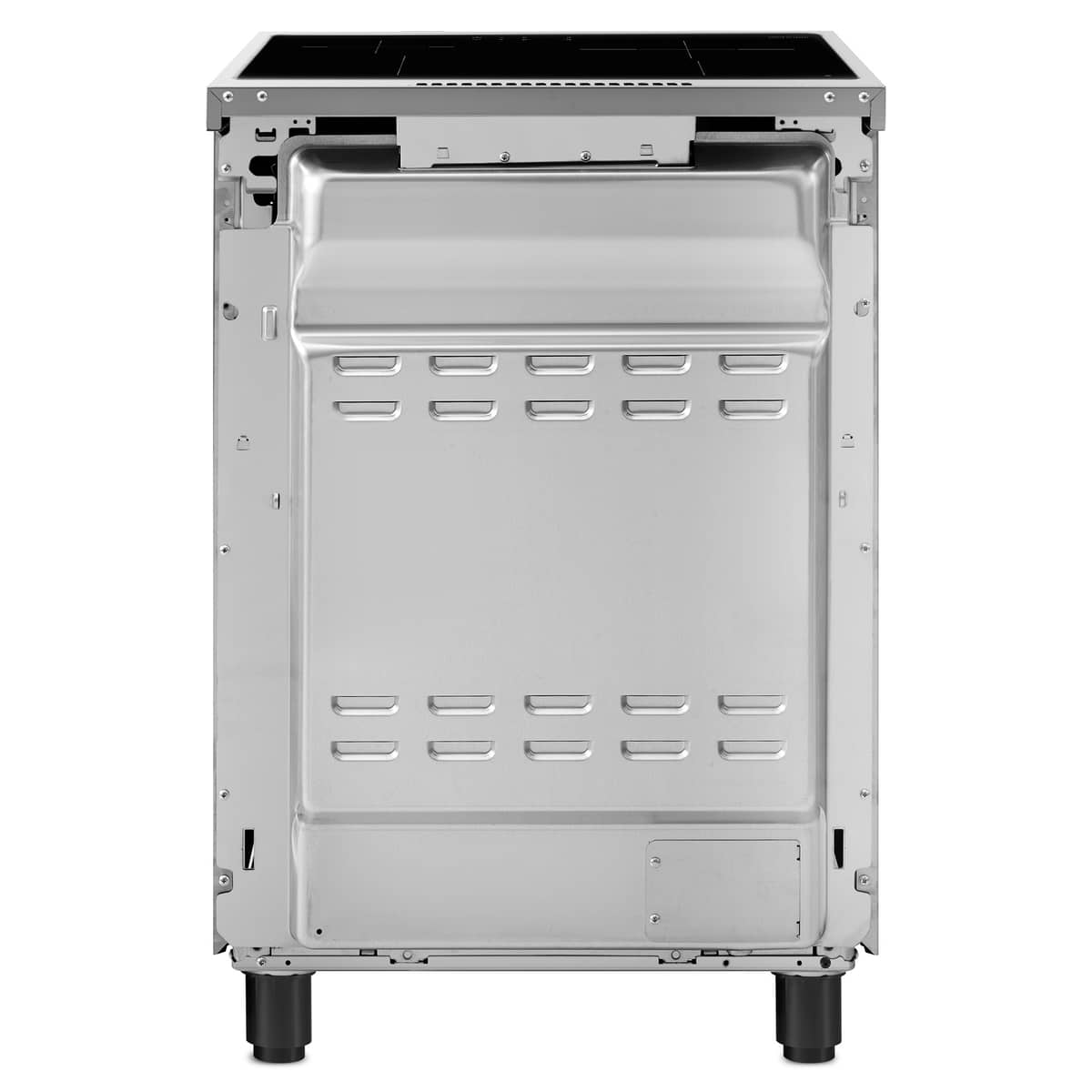 Induktionsspis 60 cm, rostfritt stål