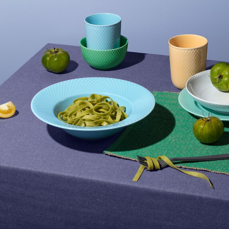 Herringbone bordstablett, grön