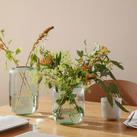 Acorn vase, 22 cm, mint green