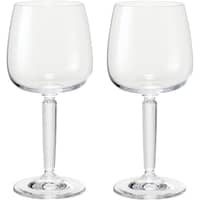 Hammershøi hvidvinsglas, 35 cl, Ø 8,5 cm, 2 stk, klar