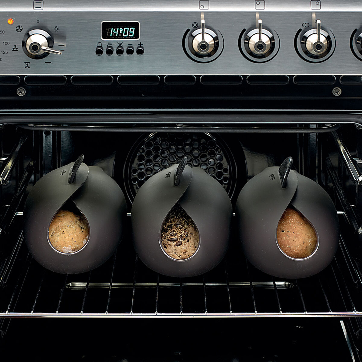 Kit för brödbakning, brun