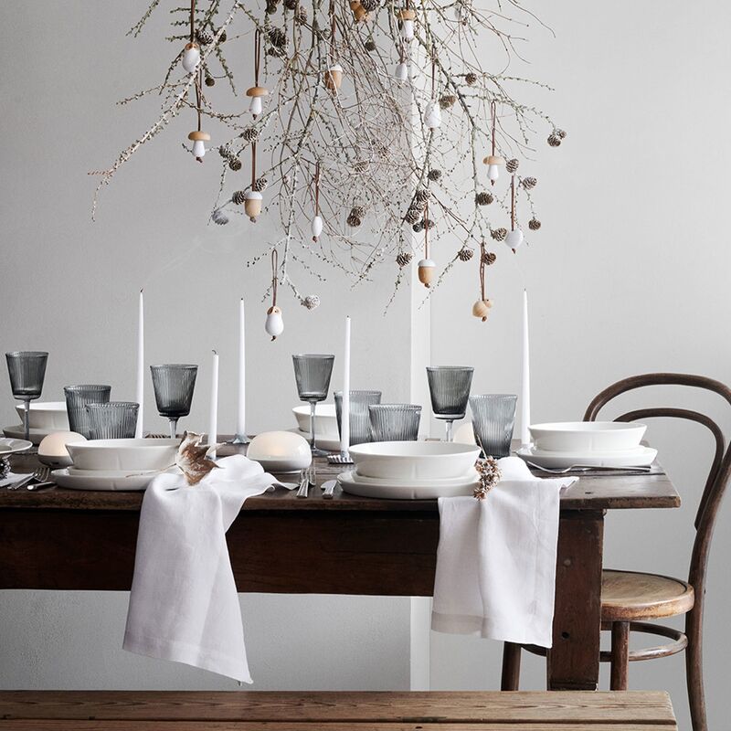 Grand Cru Essentials tallerken 20,5 cm, hvit, 4 stk