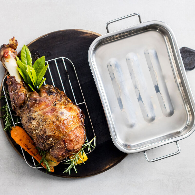 Bradepande 20 cm, sølv