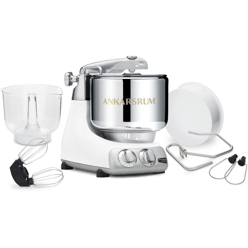 AKM 6230 köksmaskin med glassmaskin, glossy white