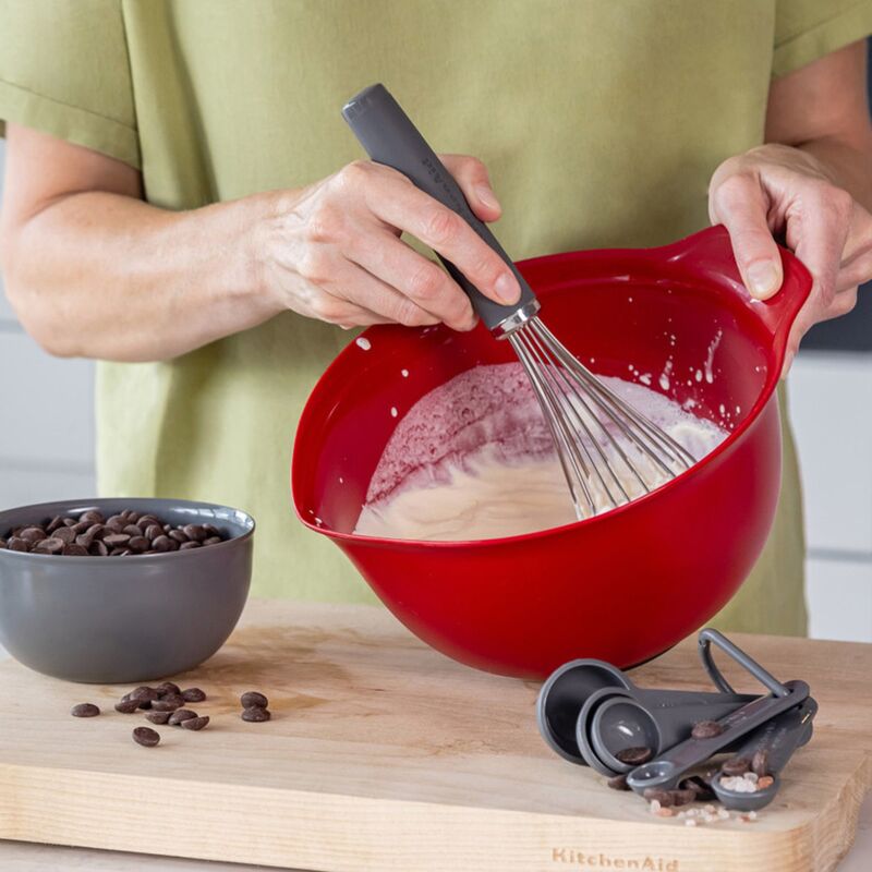 Måttskedsset 5 delar, charcoal grey