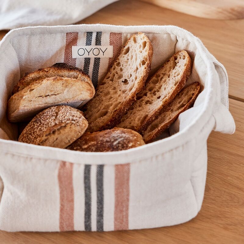 Linu leipäkori, musta