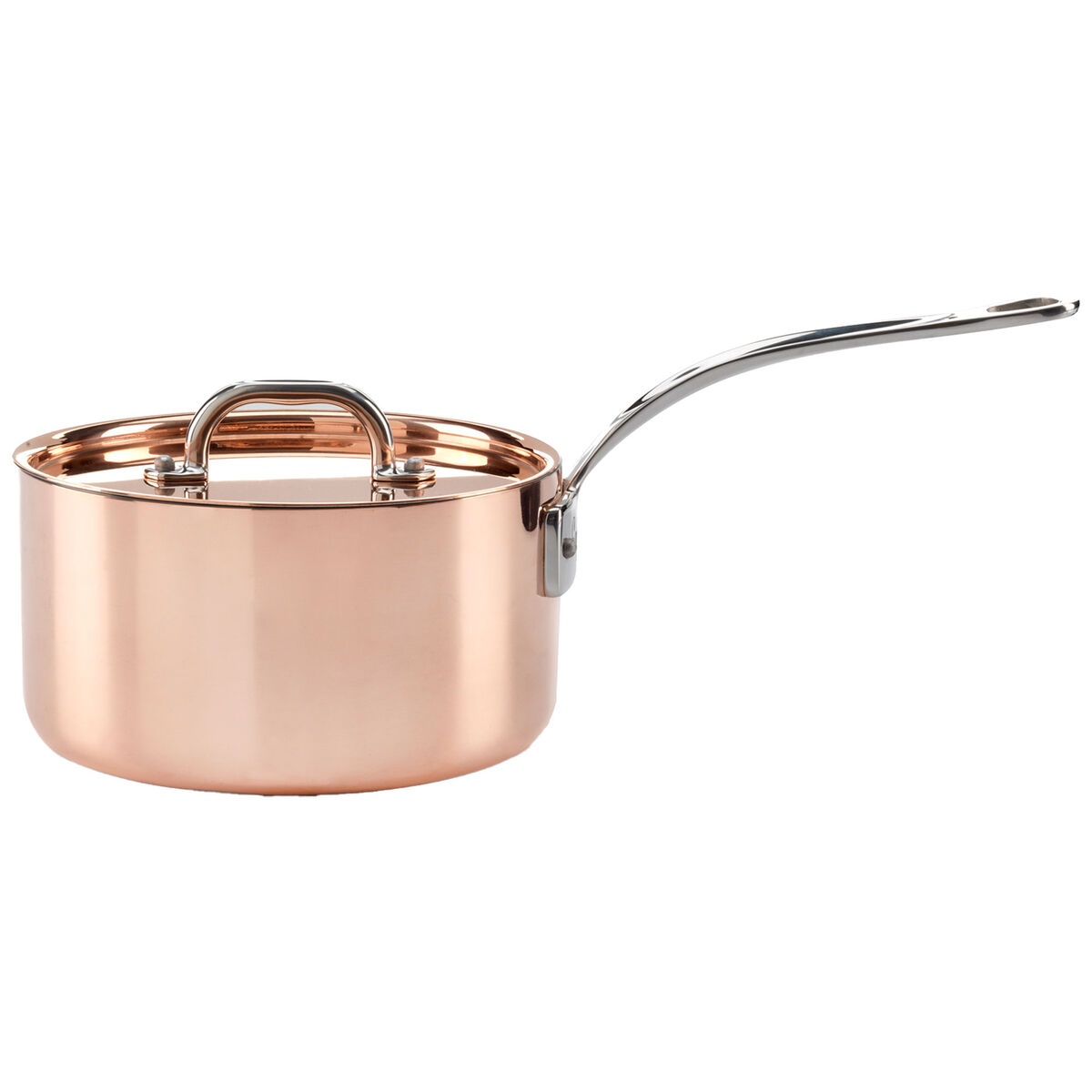 Samuel Groves Gryde med låg 3 liter, kobber 
