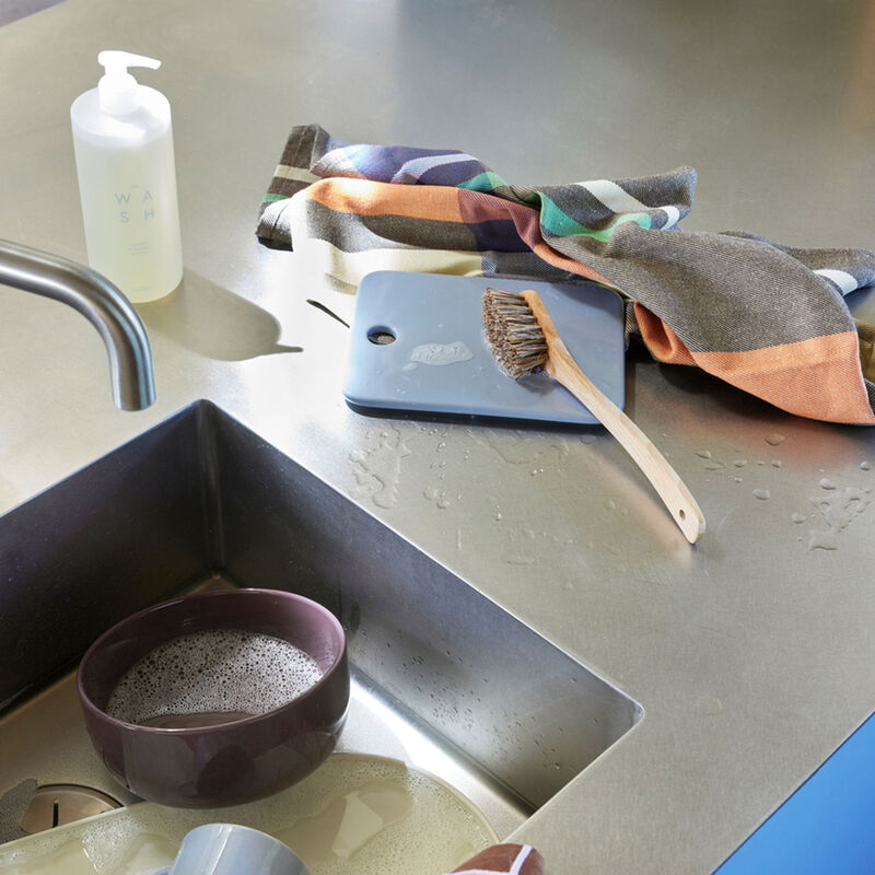 Hübsch Amare Serveringsfat 2-pakning, blå/oransje