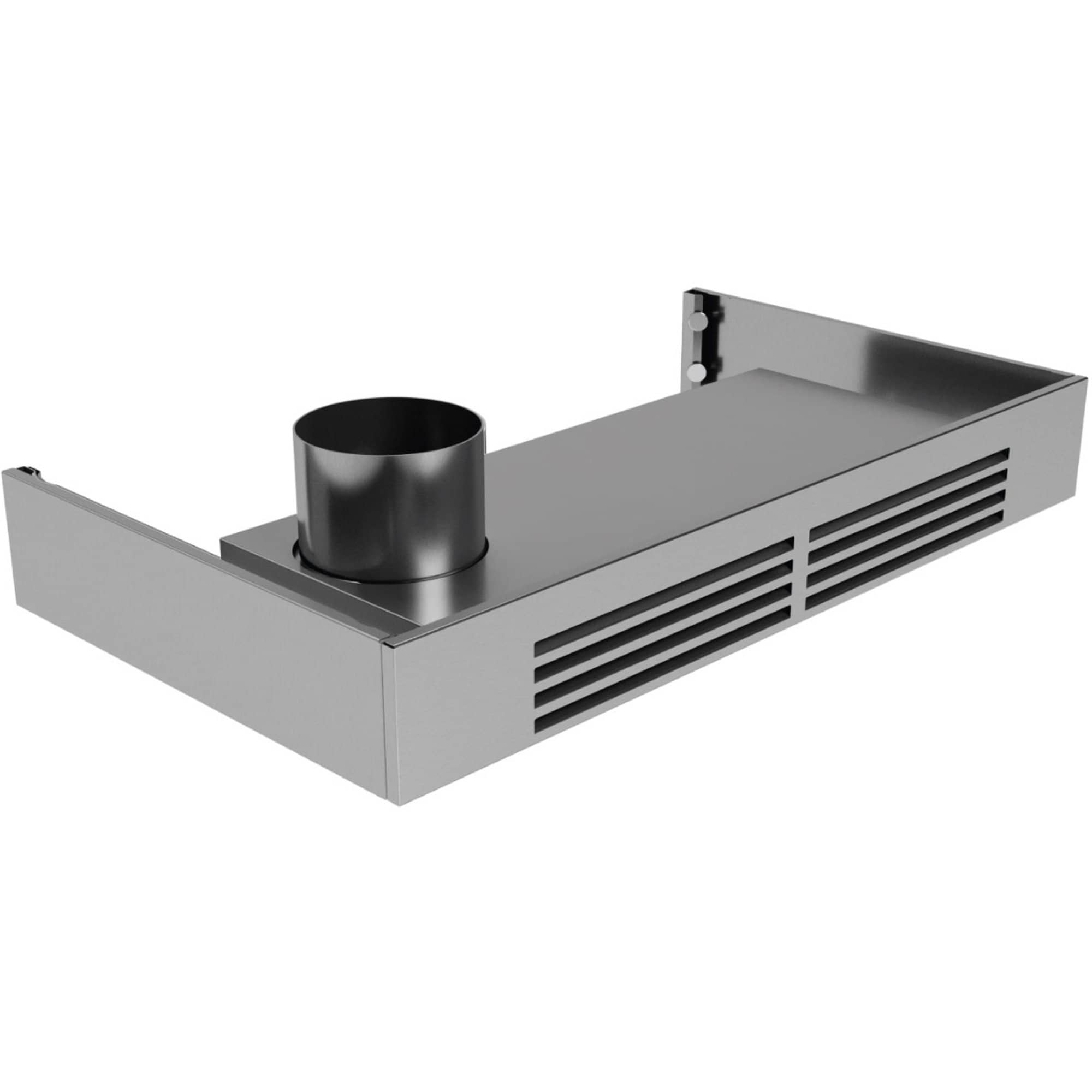Sokkel-sett 12,4 cm, rustfritt stål