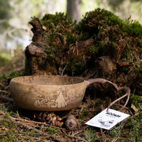 55 ruoka-astia/kuksa Muumi camping, ruskea