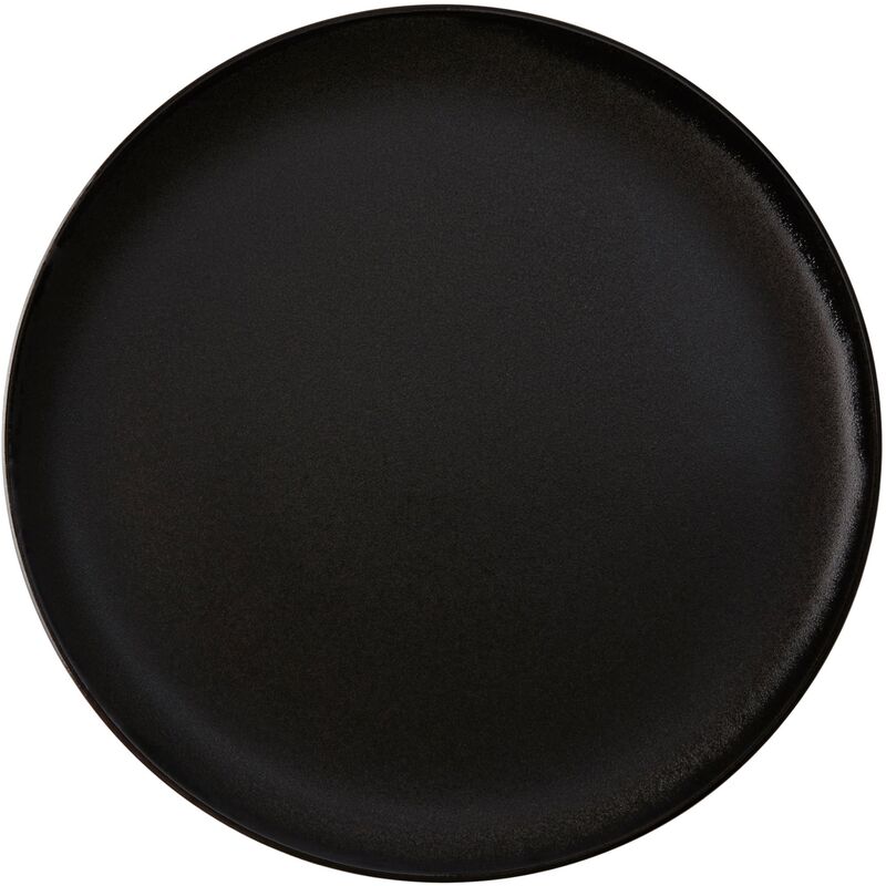 lunchtallrik, titanium black