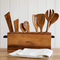 Salladsbestick 23,5 cm, teak