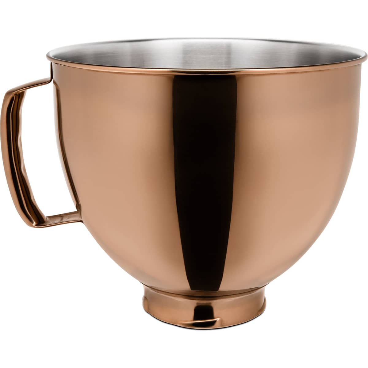 Skål i rostfritt stål till köksmaskin, Radiant Copper