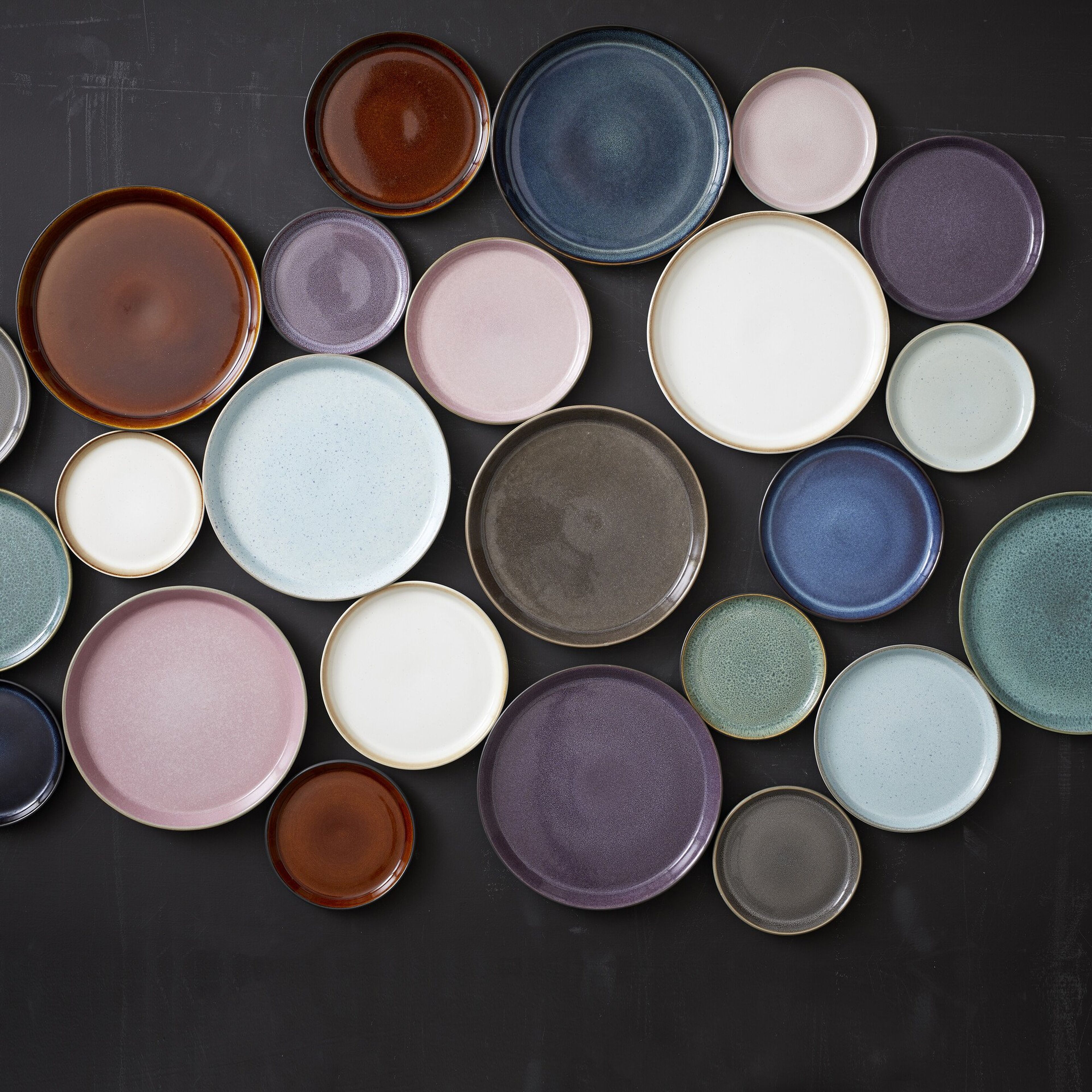 bitz-gastro-tallerken-oe17-cm-blank-rav-sort-14104-66390-5