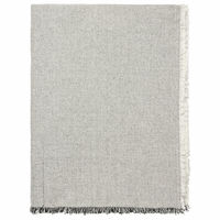 Elouise bordduk 200 x 160 cm, svart/offwhite