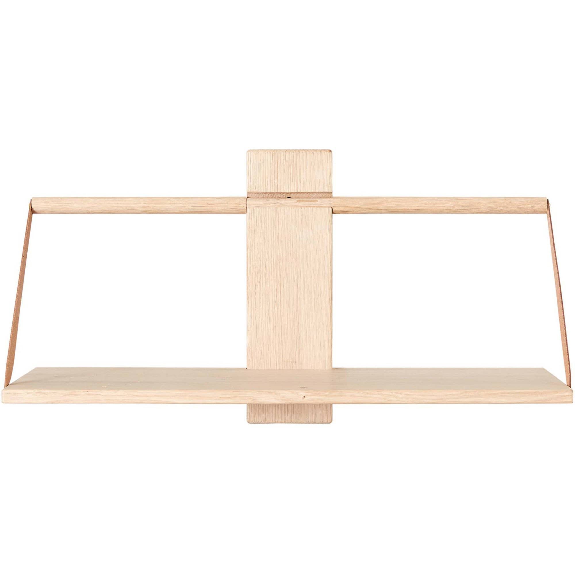Produktfoto för Andersen Furniture Wood wall Shelf 60 x 25 x 32 cm Large Oak