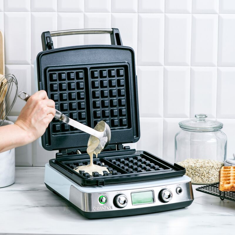 Elite vaffeljern, blue haze