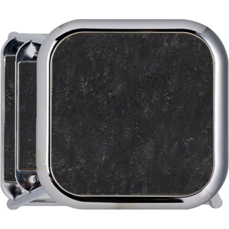 Lindqvistpallen, krom/black