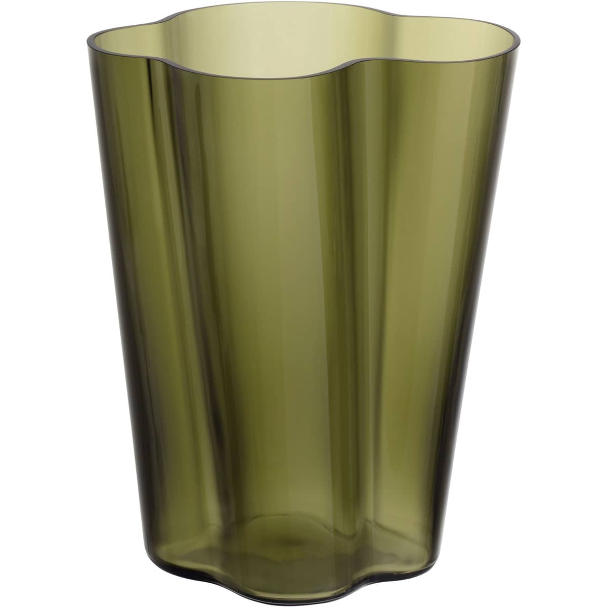 Aalto Vase 27cm, Mosegrønn