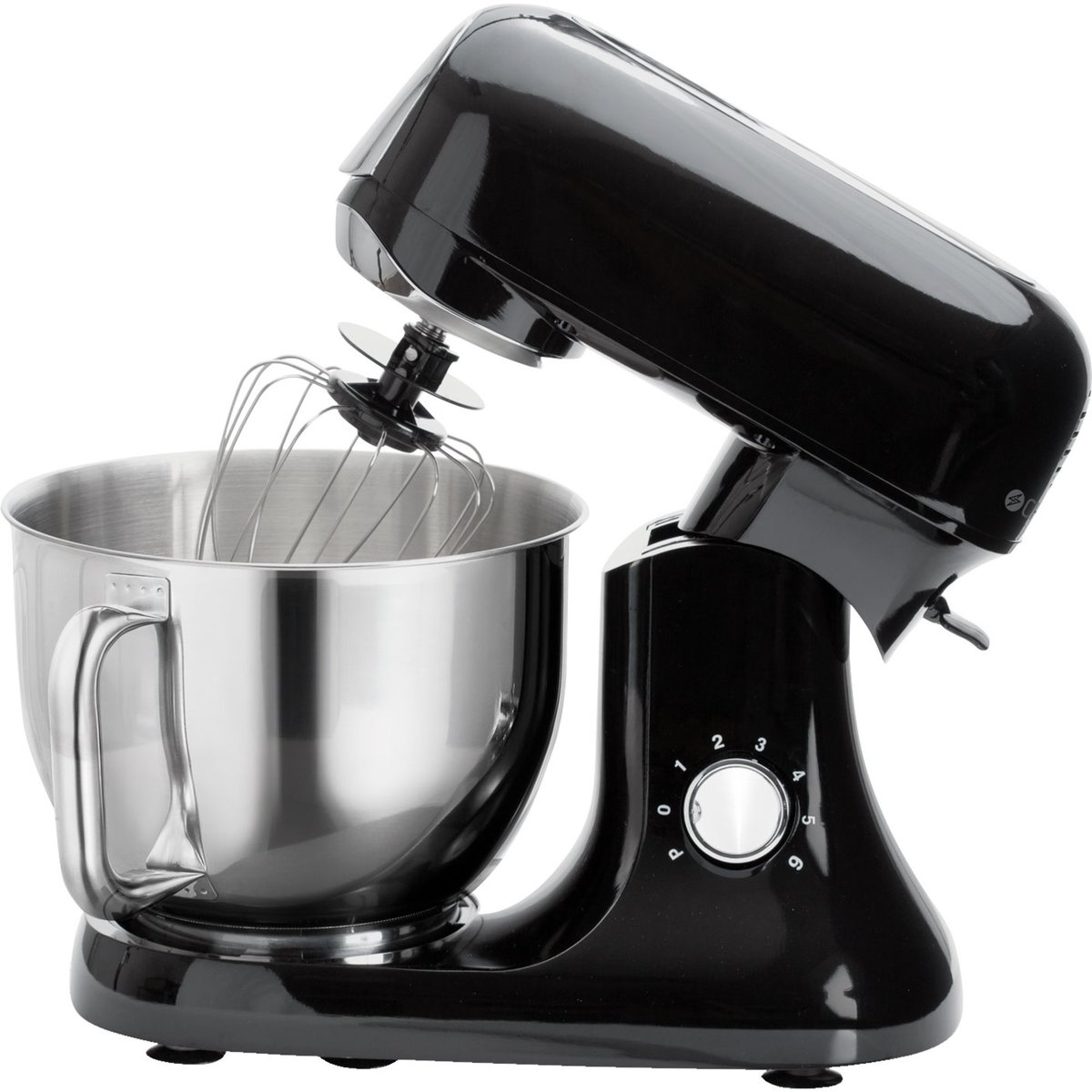 Köksmaskin Pro, 1200 W, 6 liter, Shiny Black