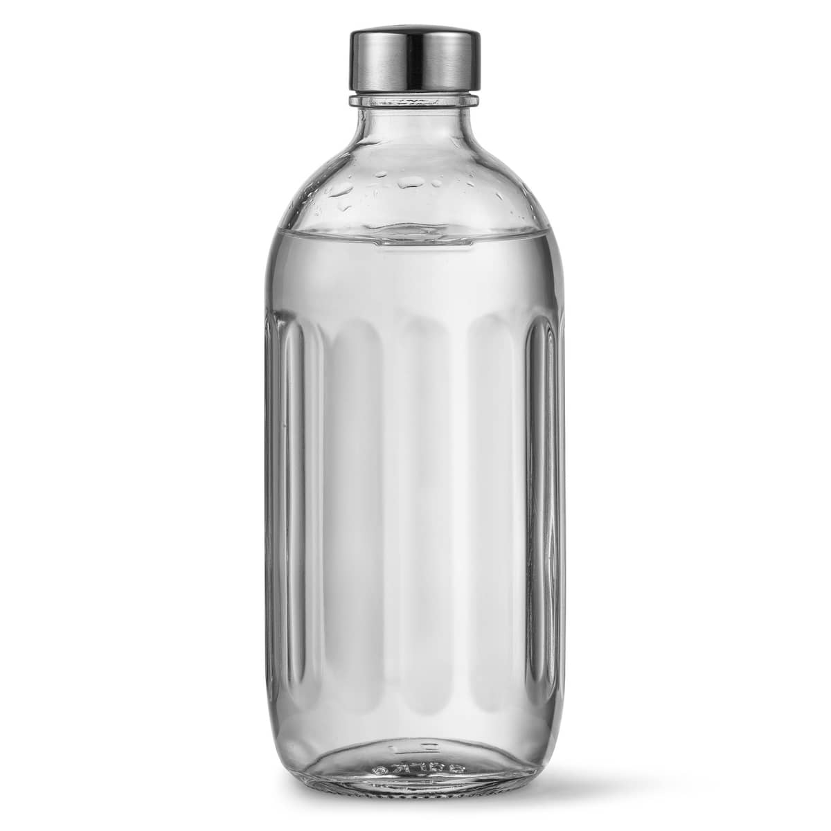 Pro glasflaske, poleret stål
