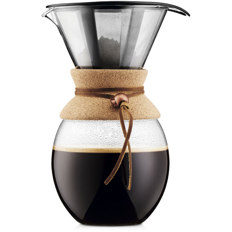 POUR OVER Kaffebrygger m. filter, 1,5 l - Kork