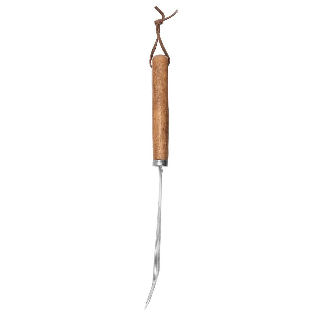 Rustfri stekespade med hull