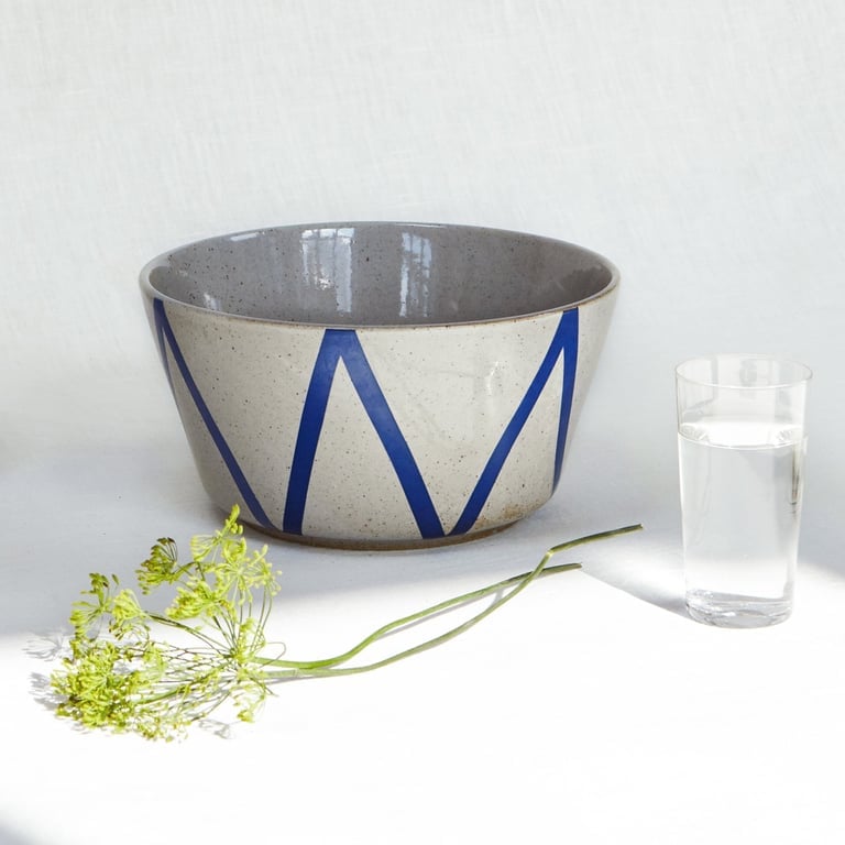 DAN-ILD Skål Sicksack 21 cm.