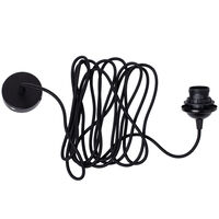 Edgeform E27 takledning 5 m, svart