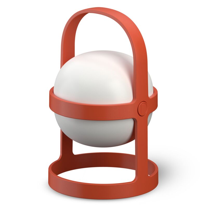 Soft Spot Solar Circular lanterne 25 cm, terracotta