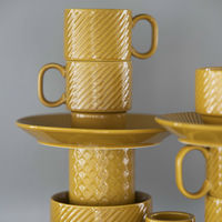 Coffee & More kaffemugg 2-pack, gul